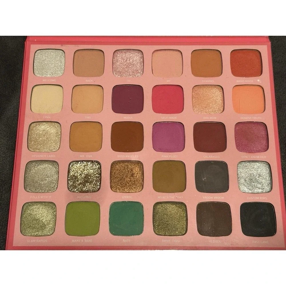 Morphe X The Jeffree Star Eyeshadow Palette 30 Shades, New With Box
